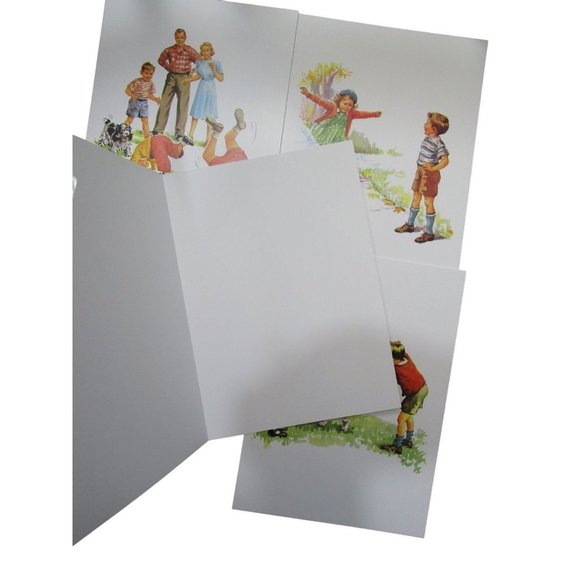 Fun with Dick and Jane Blank Notecards Four Assorted with Plain Envelopes - Picture 6 of 11